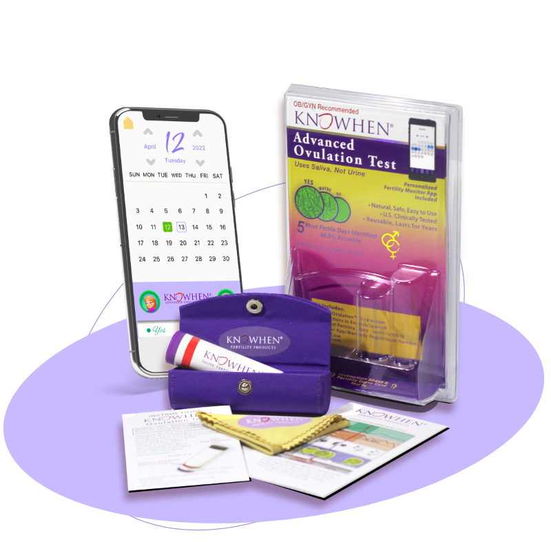 KNOWHEN® Saliva Ovulation Test